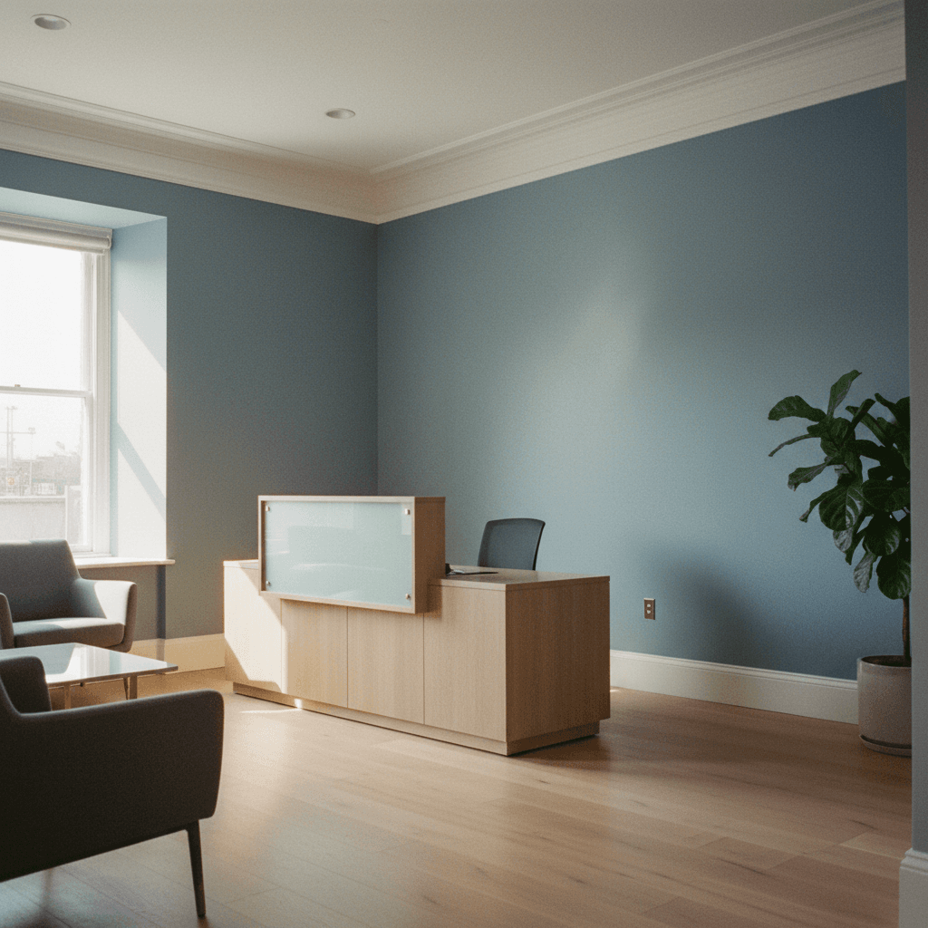 Commercial decorating project completed in Sheringham business