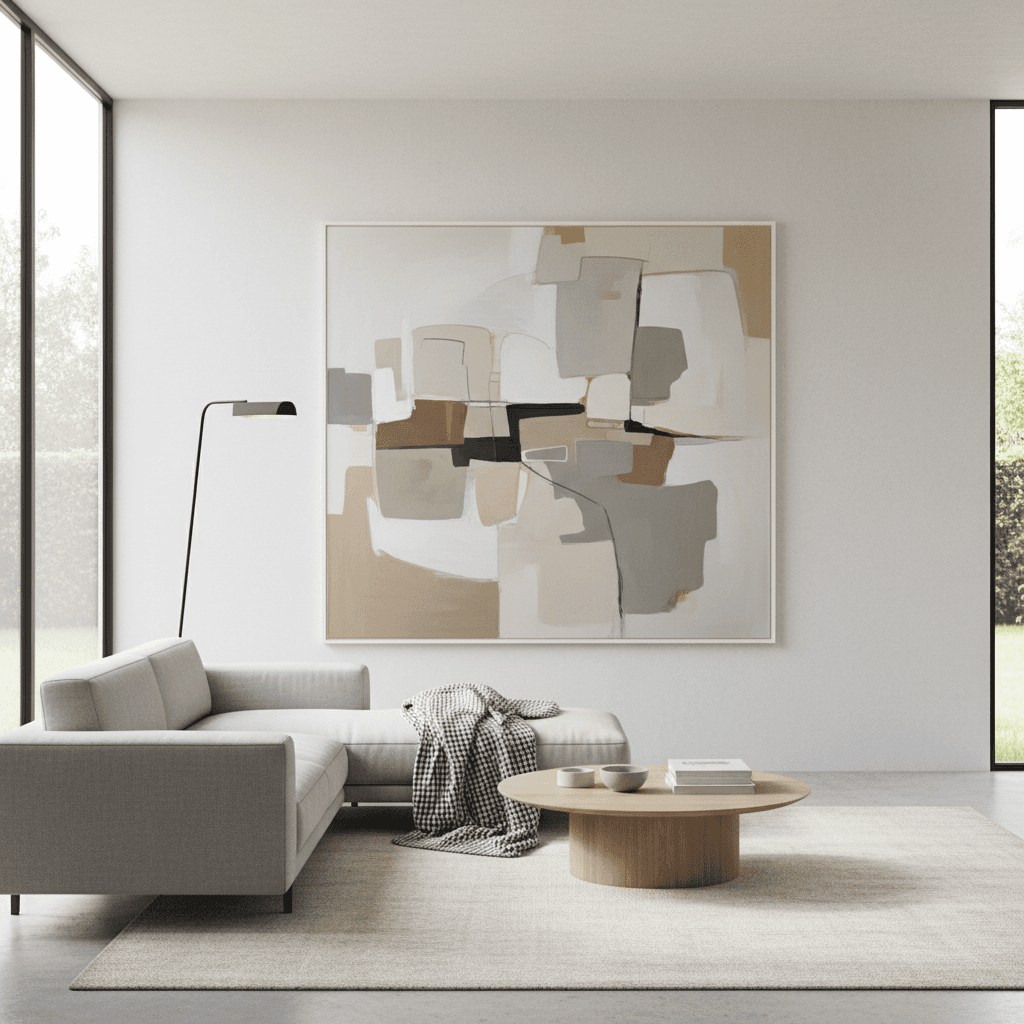 Feature wall with professional paint application