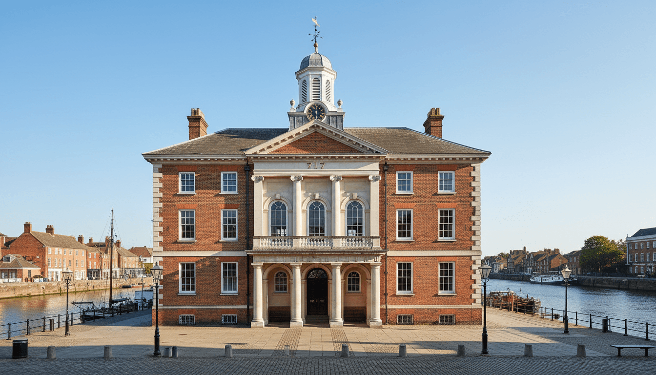 Kings Lynn Custom House landmark showcasing local area familiarity