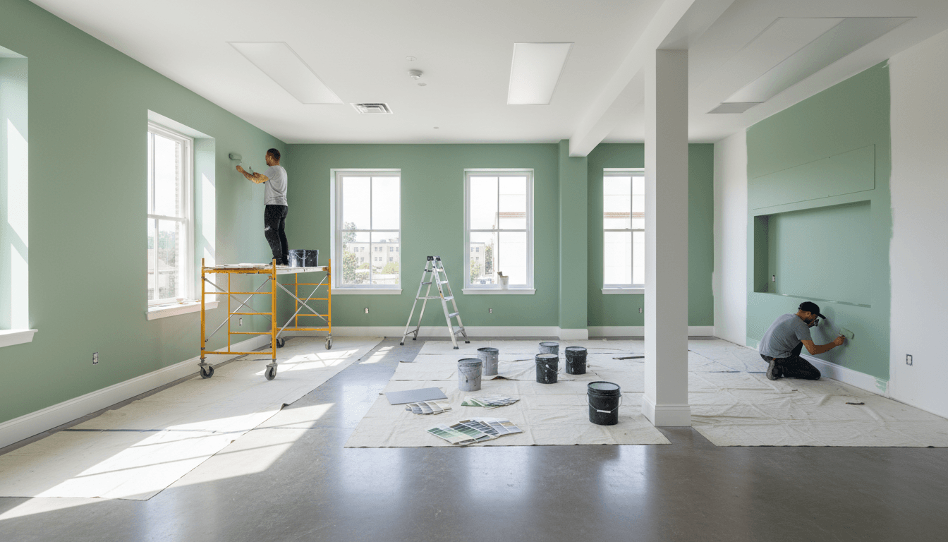 Commercial decorating projects